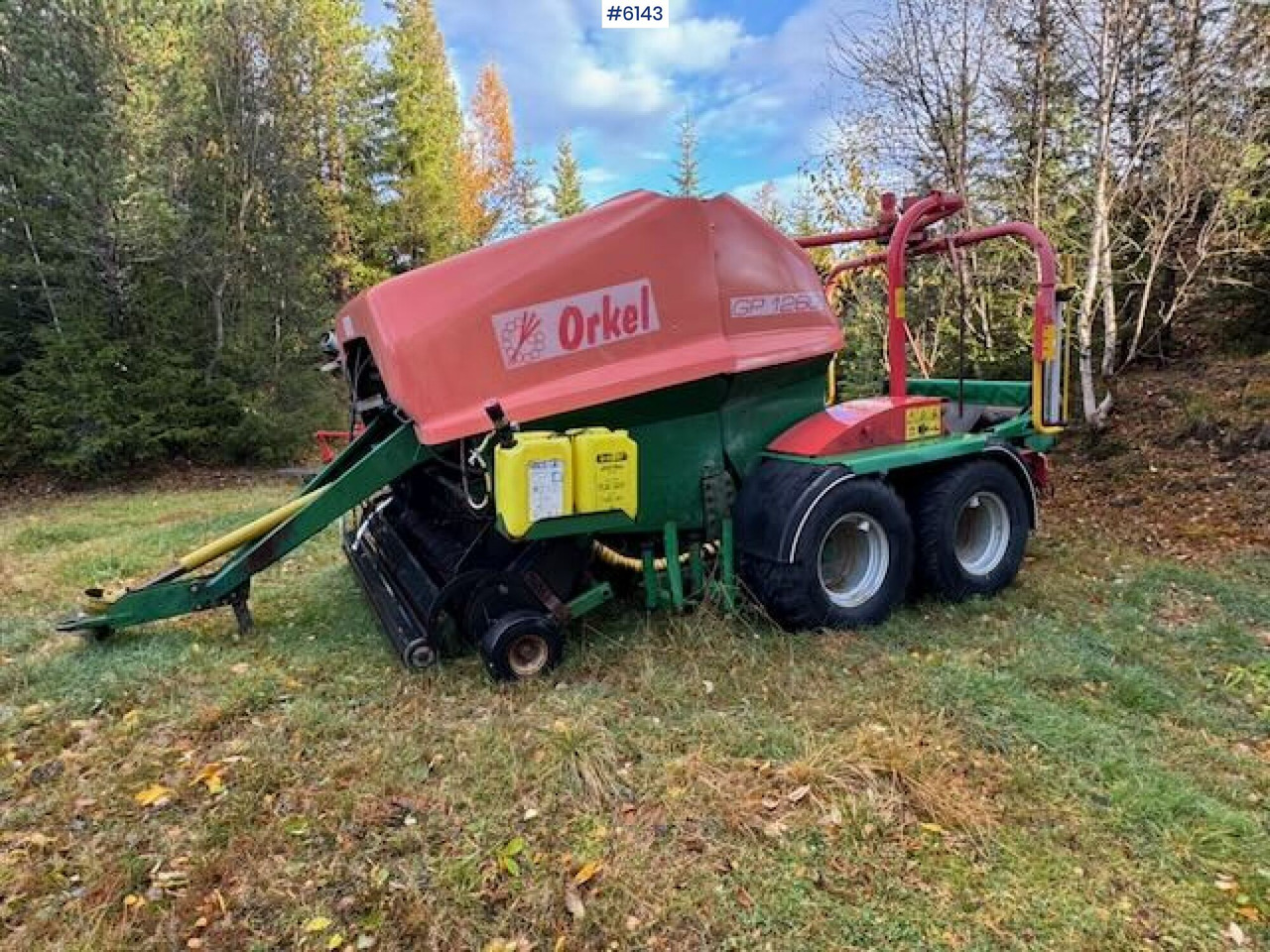 2004 Orkel 1260 combination baler-wrapper - Maquinaria de henificación: foto 5 2004 Orkel 1260 combination baler-wrapper - Maquinaria de henificación: foto 5