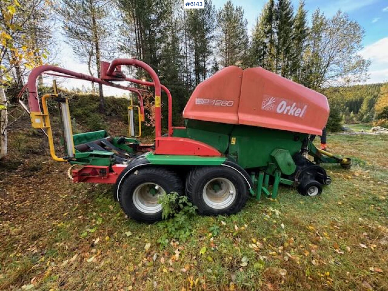 2004 Orkel 1260 combination baler-wrapper - Maquinaria de henificación: foto 2 2004 Orkel 1260 combination baler-wrapper - Maquinaria de henificación: foto 2