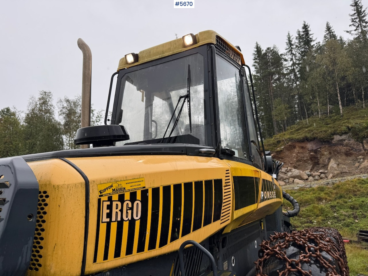 Procesadora forestal 2004 Ponsse Ergo: foto 5 Procesadora forestal 2004 Ponsse Ergo: foto 5