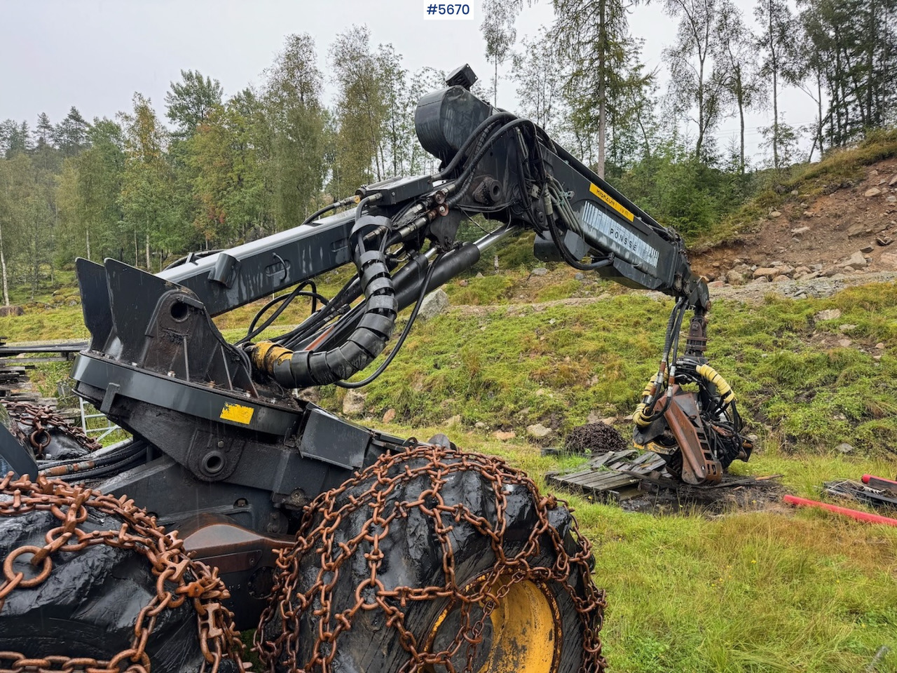 Procesadora forestal 2004 Ponsse Ergo: foto 9 Procesadora forestal 2004 Ponsse Ergo: foto 9