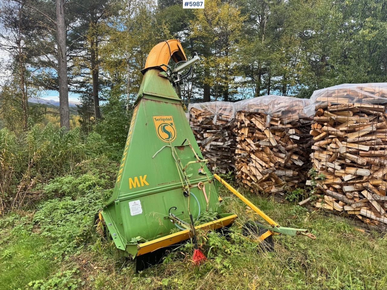 2004 Serigstad 134S Forage Harvester with PTO Shaft - Maquinaria de henificación: foto 1 2004 Serigstad 134S Forage Harvester with PTO Shaft - Maquinaria de henificación: foto 1