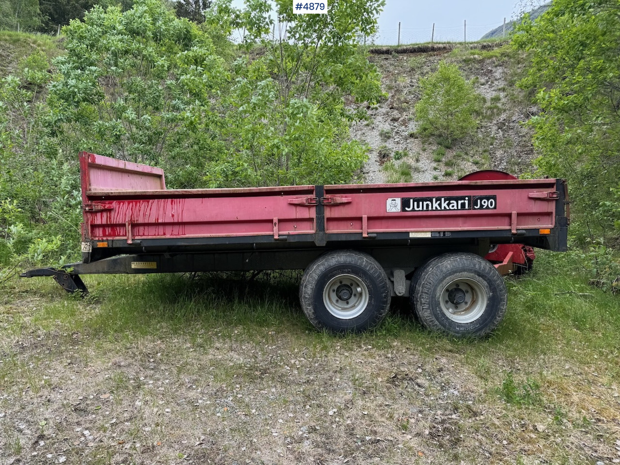 2005 Junkkari J90 - Remolque agrícola: foto 2 2005 Junkkari J90 - Remolque agrícola: foto 2