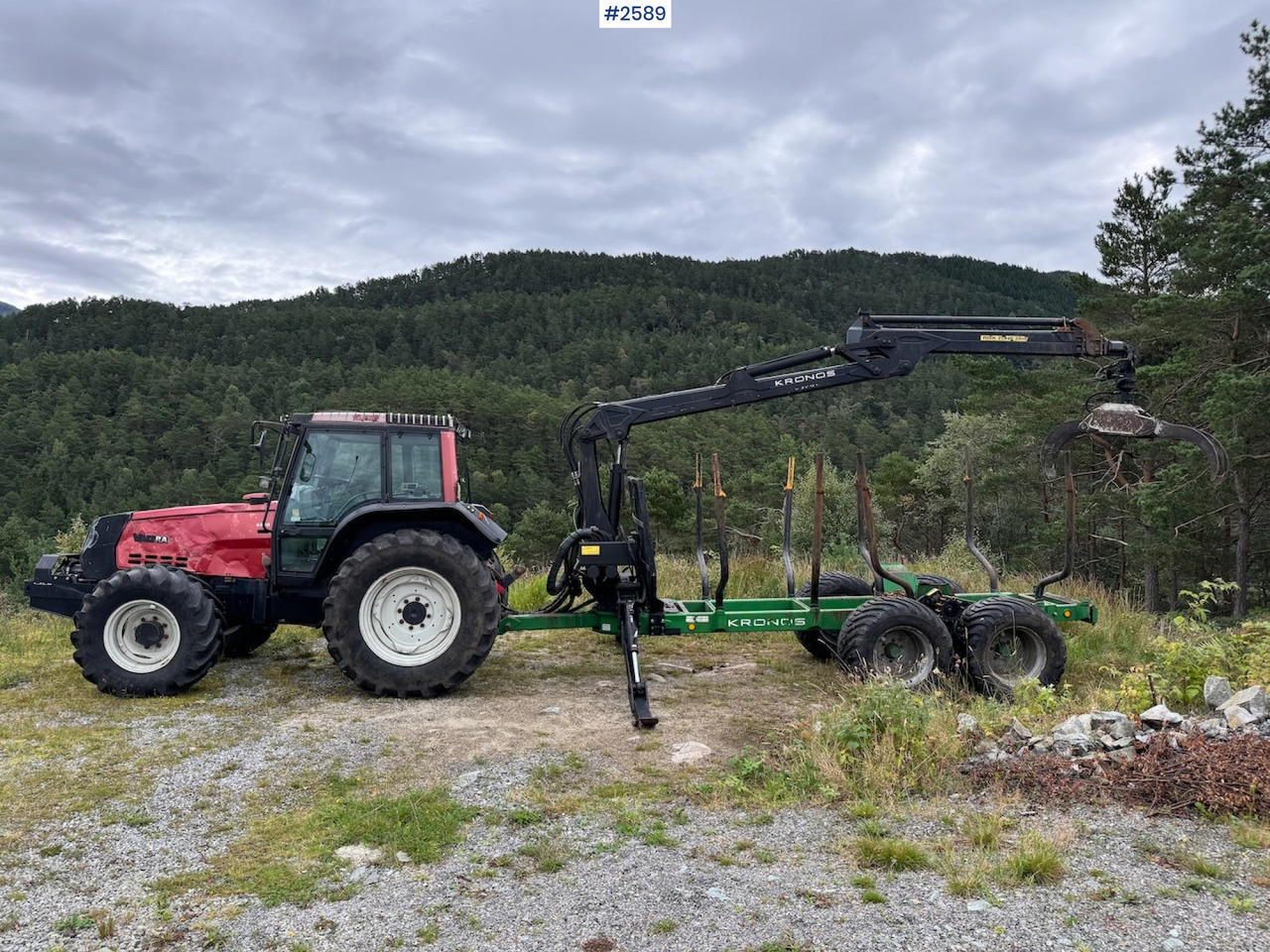 2005 Valtra 6550 Turbo with Kronos 120H 4WD B - Tractor: foto 5 2005 Valtra 6550 Turbo with Kronos 120H 4WD B - Tractor: foto 5