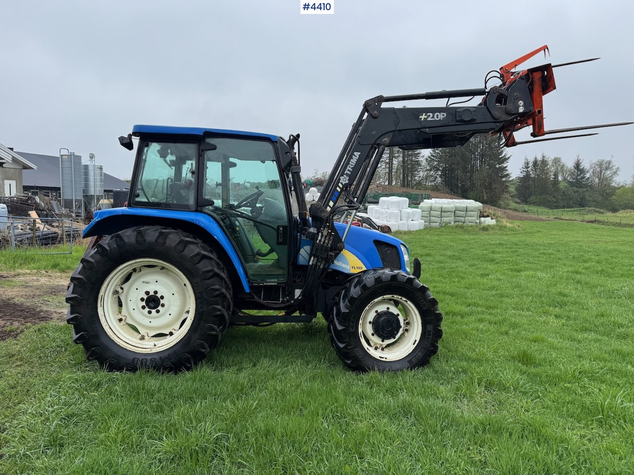 2006 New Holland TL100 A w/Front Loader. - Tractor: foto 3 2006 New Holland TL100 A w/Front Loader. - Tractor: foto 3