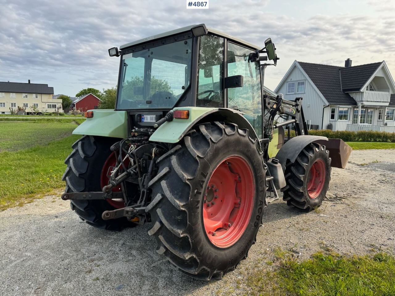 2007 Claas Celtis 446 with front loader, pallet forks, and bucket - Tractor: foto 4 2007 Claas Celtis 446 with front loader, pallet forks, and bucket - Tractor: foto 4