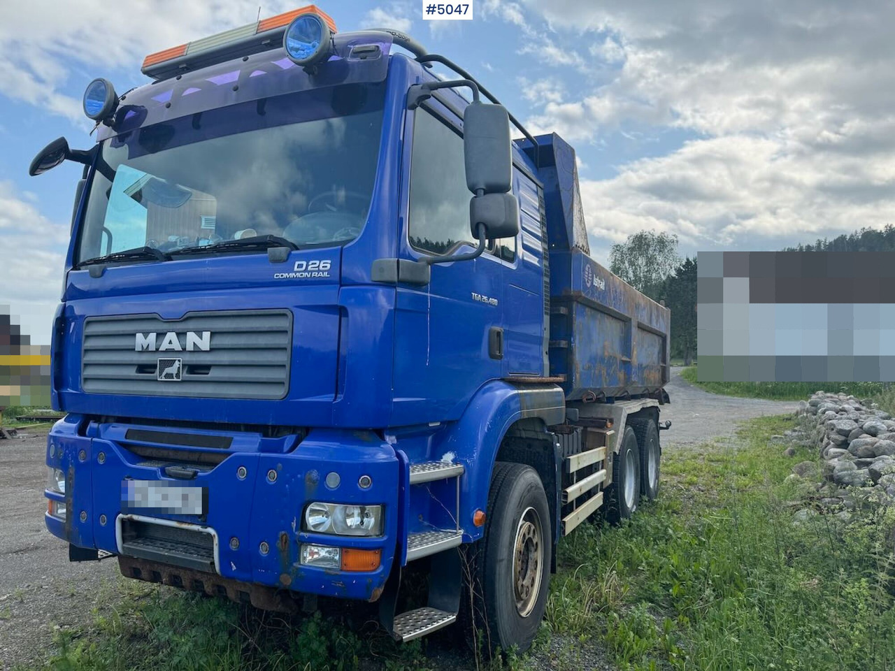 2007 MAN TGA 26.480 6x4 tipper - Camión volquete: foto 1 2007 MAN TGA 26.480 6x4 tipper - Camión volquete: foto 1