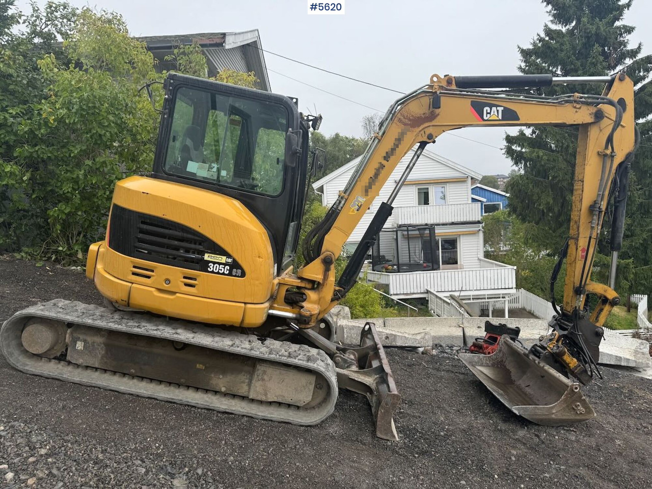 2008 CAT 305C CR Tracked Excavator with Tilt and 2 Buckets - Excavadora: foto 2 2008 CAT 305C CR Tracked Excavator with Tilt and 2 Buckets - Excavadora: foto 2