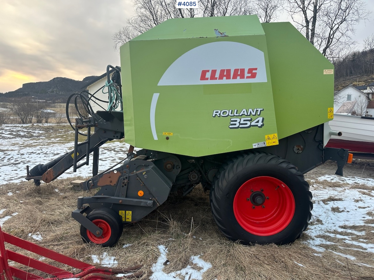 2008 Claas Rollant 354 Rotocut round baler. small repair object - Maquinaria de henificación: foto 5 2008 Claas Rollant 354 Rotocut round baler. small repair object - Maquinaria de henificación: foto 5