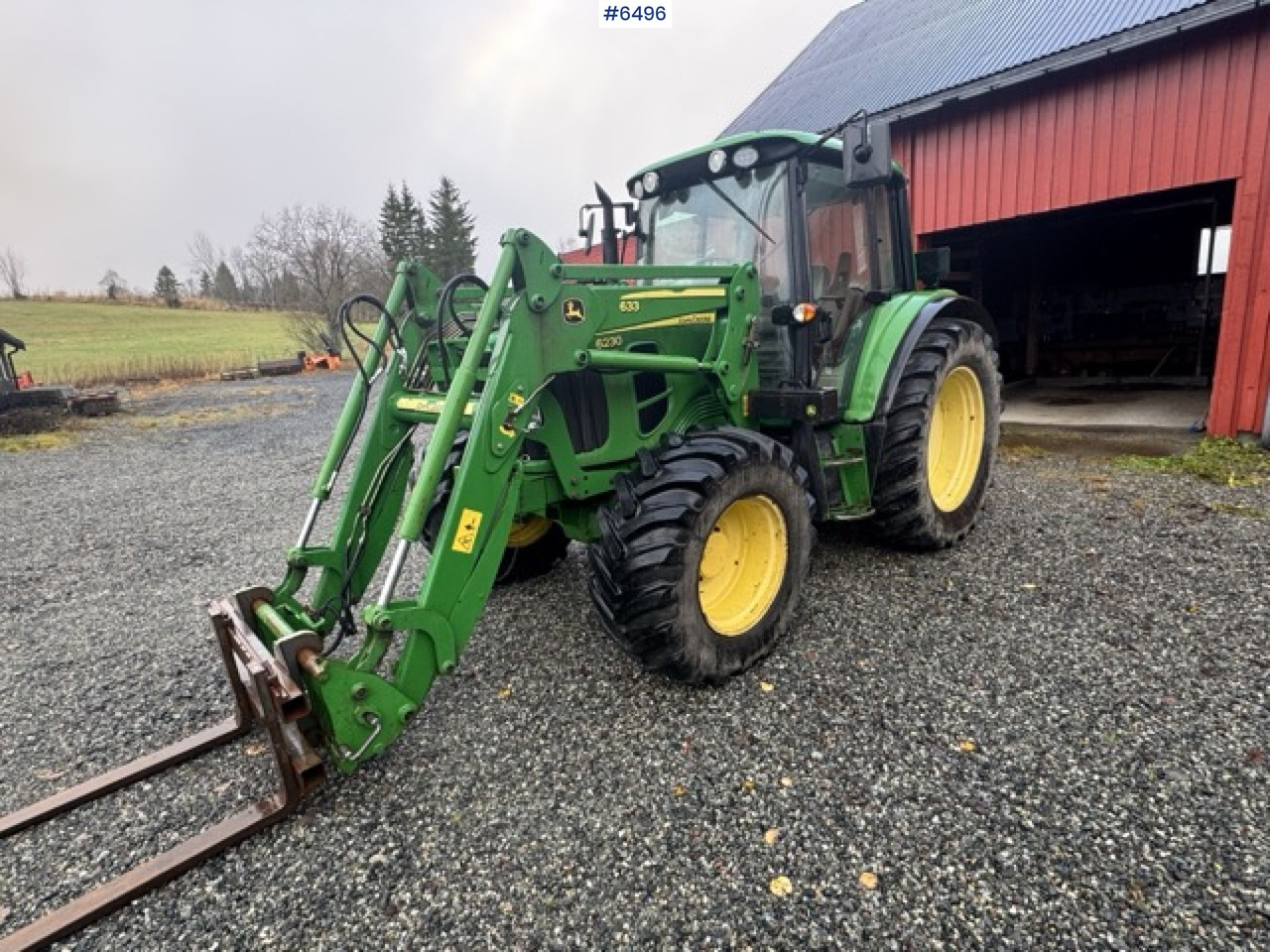 2008 John Deere 6230 Premium with front loader and 3rd function - Tractor: foto 1 2008 John Deere 6230 Premium with front loader and 3rd function - Tractor: foto 1
