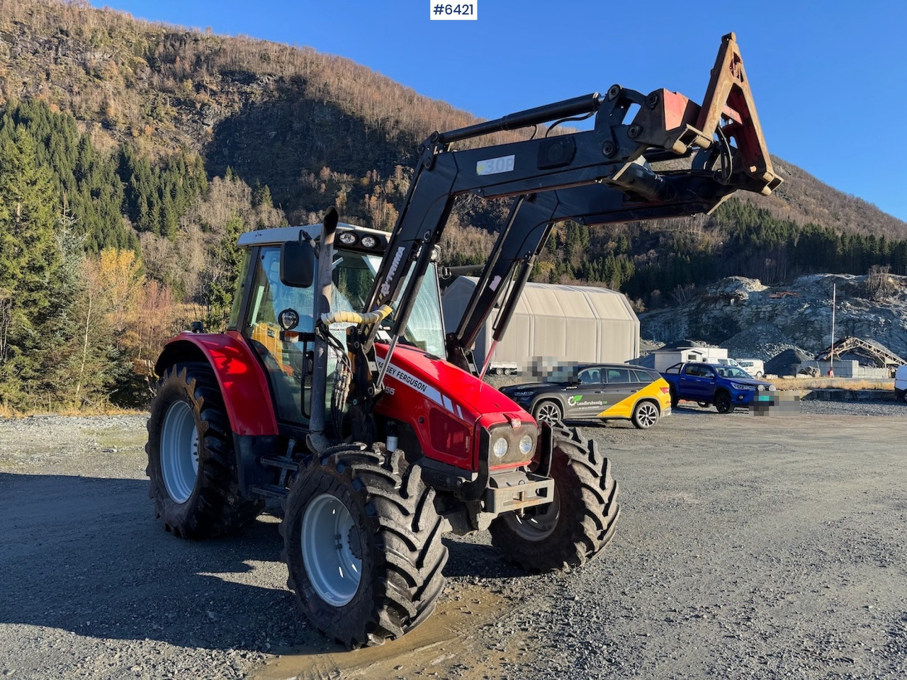 2009 Massey Ferguson 6455 Dyna-6 w/ front loader. - Tractor: foto 2 2009 Massey Ferguson 6455 Dyna-6 w/ front loader. - Tractor: foto 2