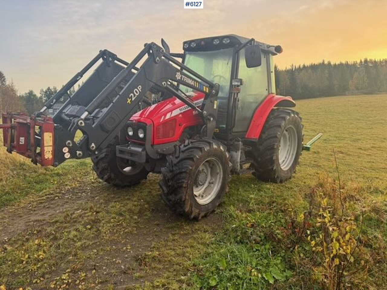 2010 Massey Ferguson 5435 Dyna with Trima loader! - Tractor: foto 1 2010 Massey Ferguson 5435 Dyna with Trima loader! - Tractor: foto 1