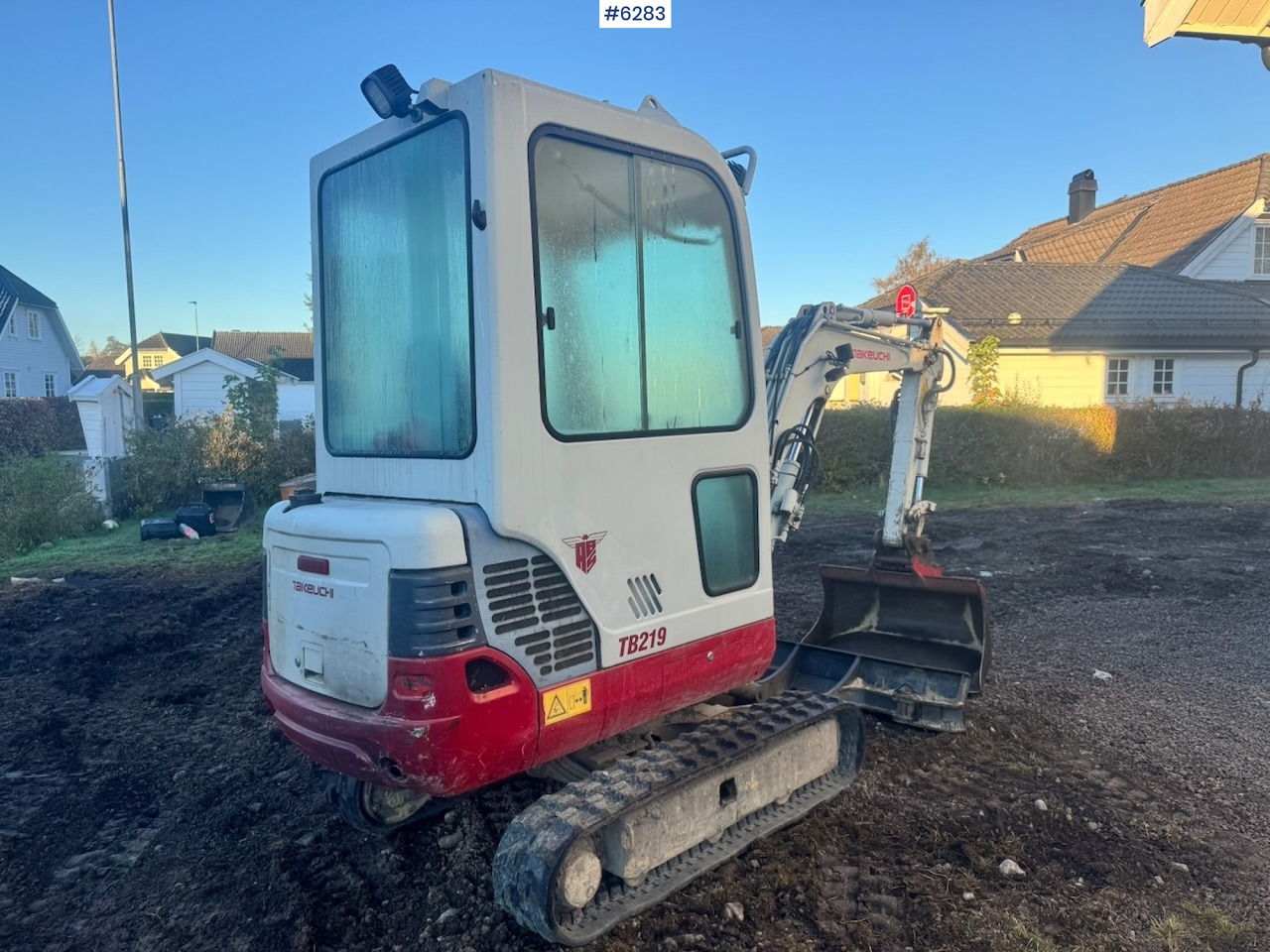 2010 Takeuchi TB219 Mini Excavator with Rototilt and 2 buckets. - Excavadora: foto 5 2010 Takeuchi TB219 Mini Excavator with Rototilt and 2 buckets. - Excavadora: foto 5