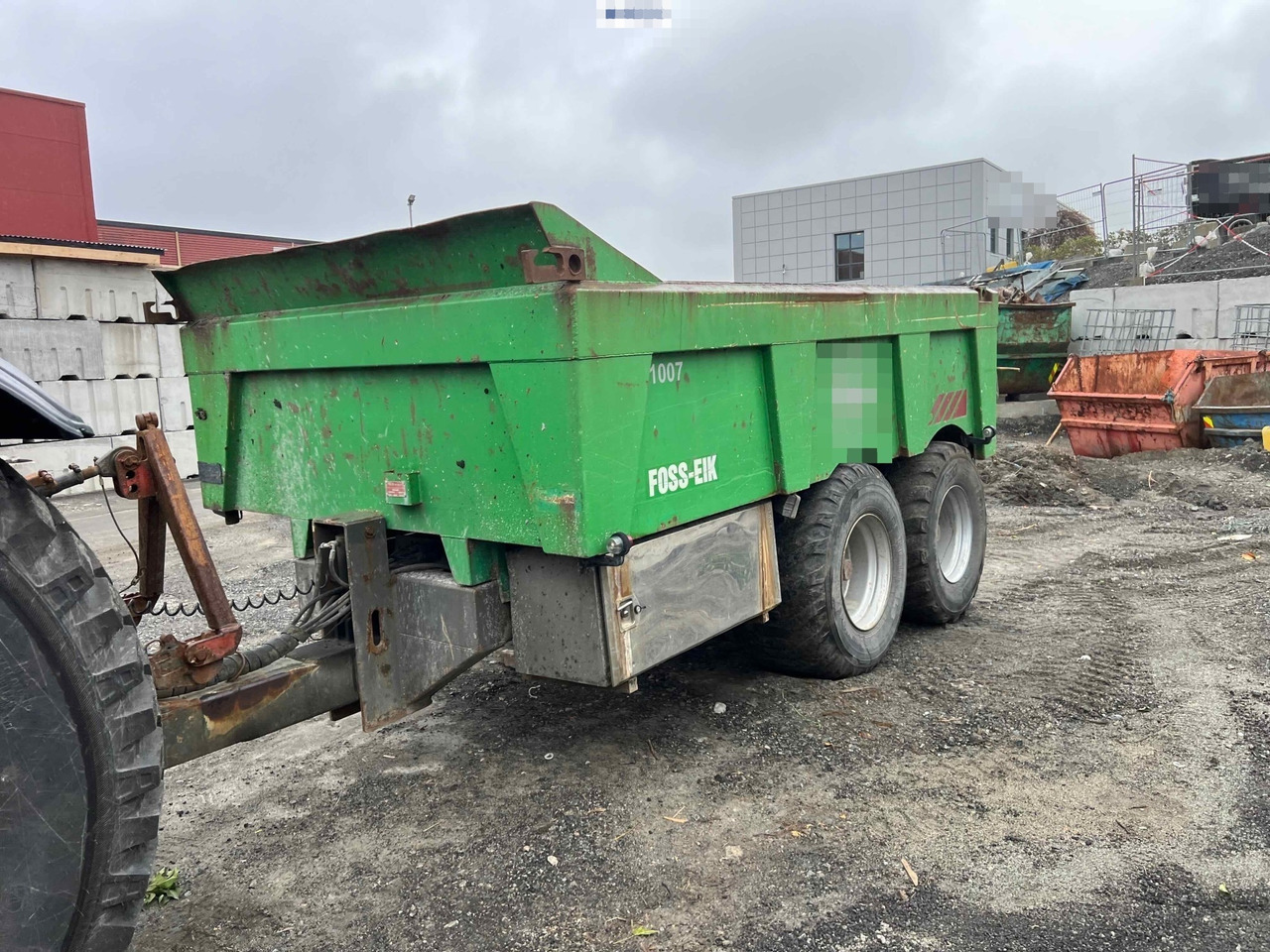 2011 Foss-Eik 5,150 trailer - Remolque volquete agrícola: foto 3 2011 Foss-Eik 5,150 trailer - Remolque volquete agrícola: foto 3