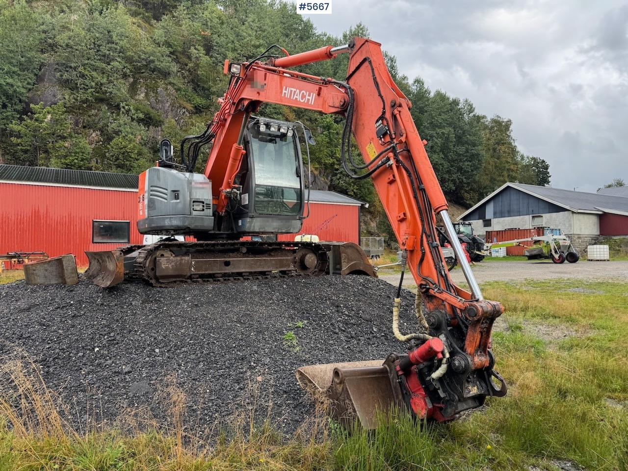 2011 Hitachi ZX 85 US-3 w/rotor tilt and buckets - Excavadora: foto 2 2011 Hitachi ZX 85 US-3 w/rotor tilt and buckets - Excavadora: foto 2