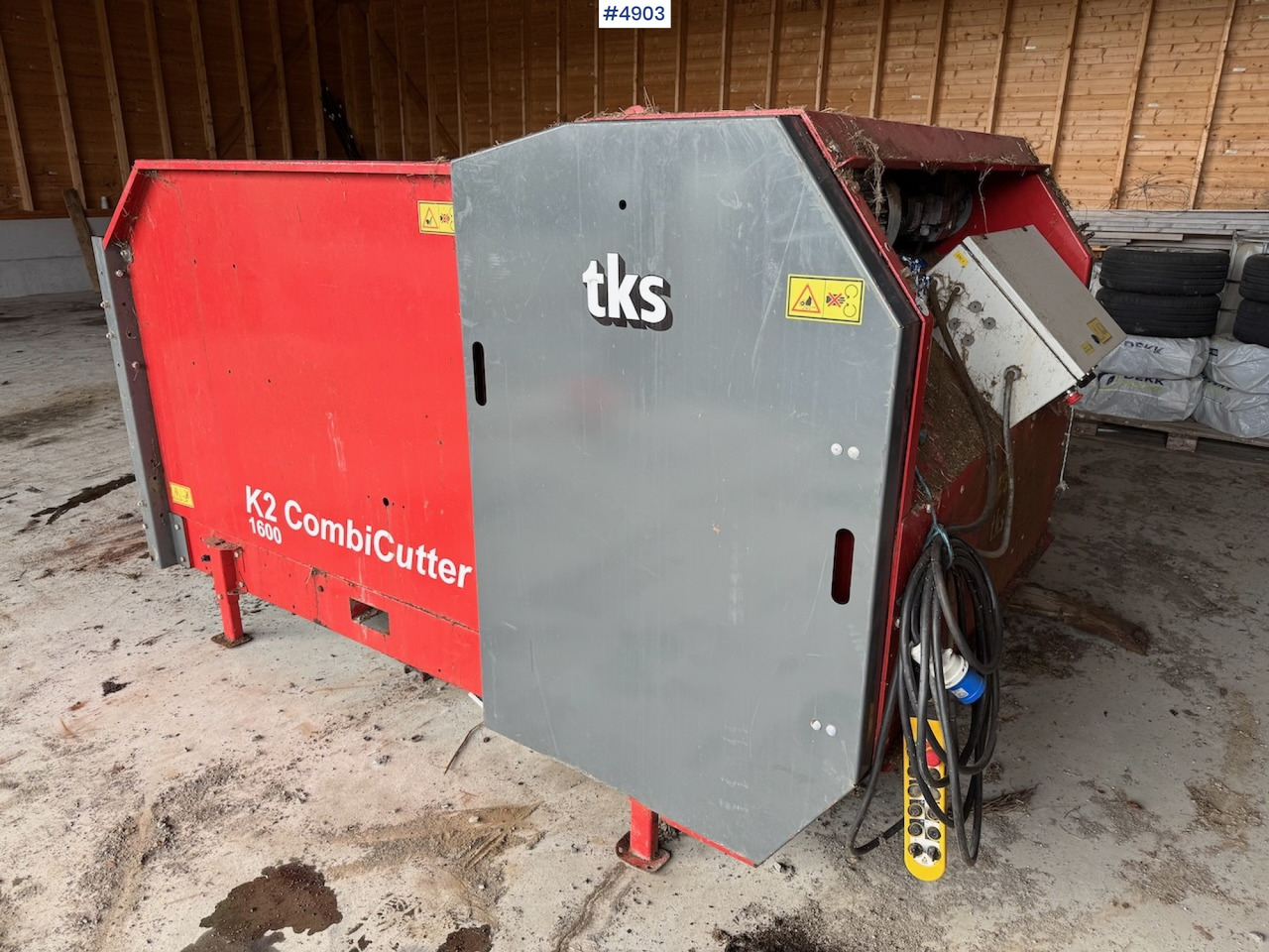 2011 TKS Combi Cutter 1600 - Maquinaria de henificación: foto 1 2011 TKS Combi Cutter 1600 - Maquinaria de henificación: foto 1
