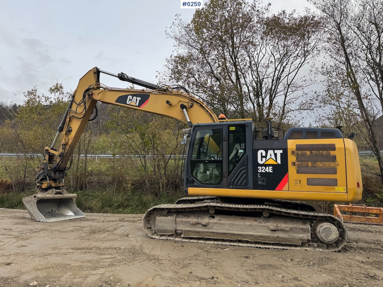 2012 Cat 324 E w/ rotor tilt, sanding bucket and digging bucket. - Excavadora: foto 2 2012 Cat 324 E w/ rotor tilt, sanding bucket and digging bucket. - Excavadora: foto 2