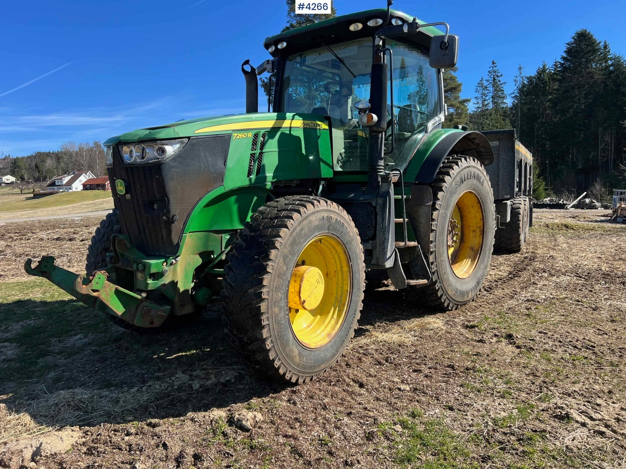 2012 John Deere 7260R Tractor w/ PTO - Tractor: foto 3 2012 John Deere 7260R Tractor w/ PTO - Tractor: foto 3