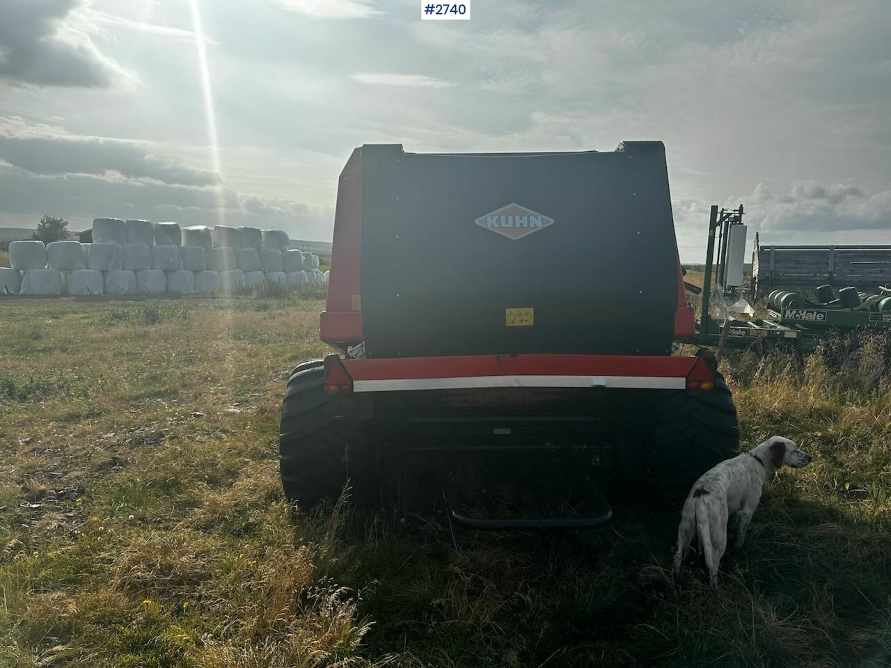 2012 Kuhn Powertrack FB2130 round baler and 1999 McHale 99IC bale packer - Maquinaria de henificación: foto 4 2012 Kuhn Powertrack FB2130 round baler and 1999 McHale 99IC bale packer - Maquinaria de henificación: foto 4