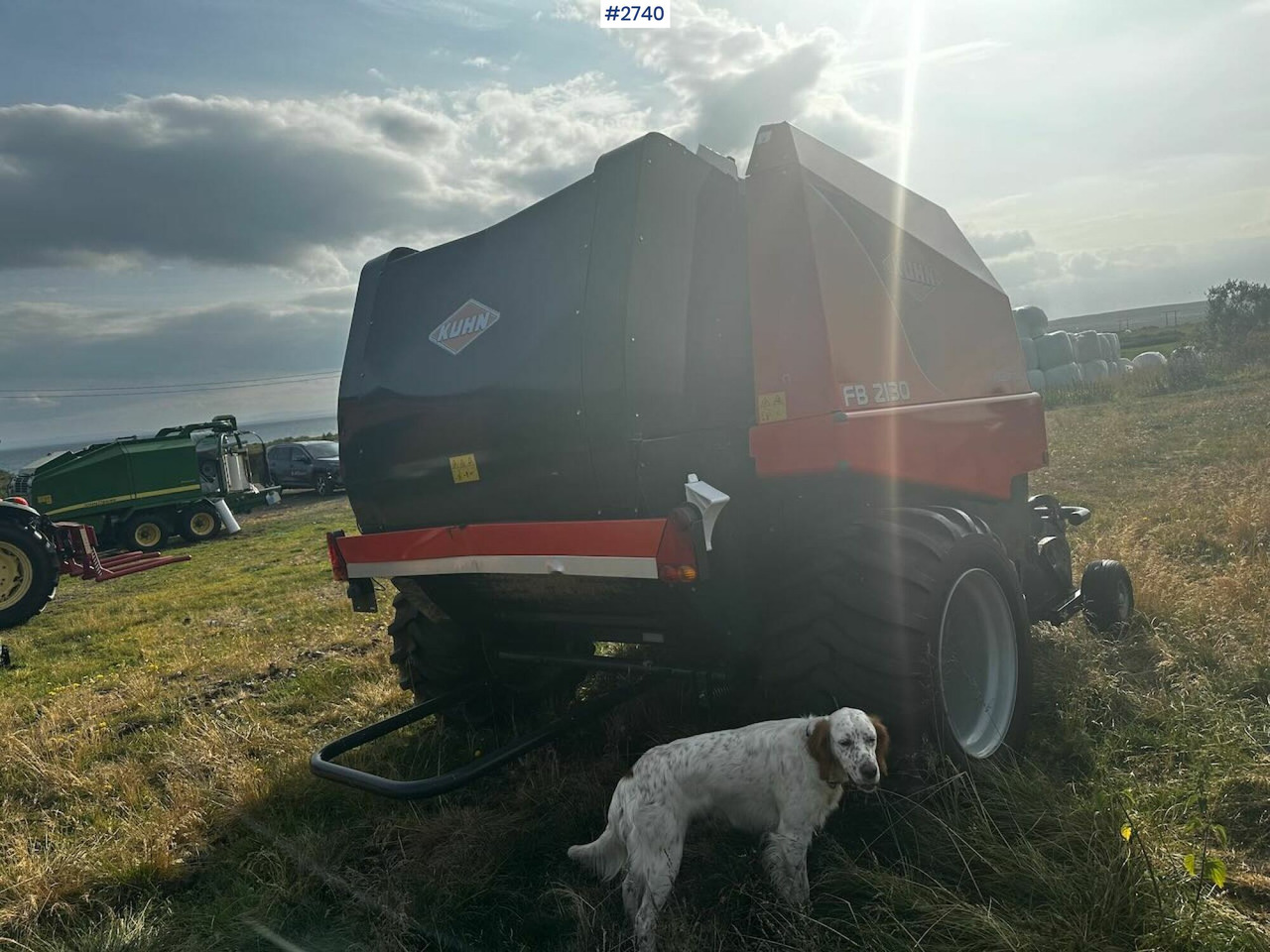 2012 Kuhn Powertrack FB2130 round baler and 1999 McHale 99IC bale packer - Maquinaria de henificación: foto 5 2012 Kuhn Powertrack FB2130 round baler and 1999 McHale 99IC bale packer - Maquinaria de henificación: foto 5