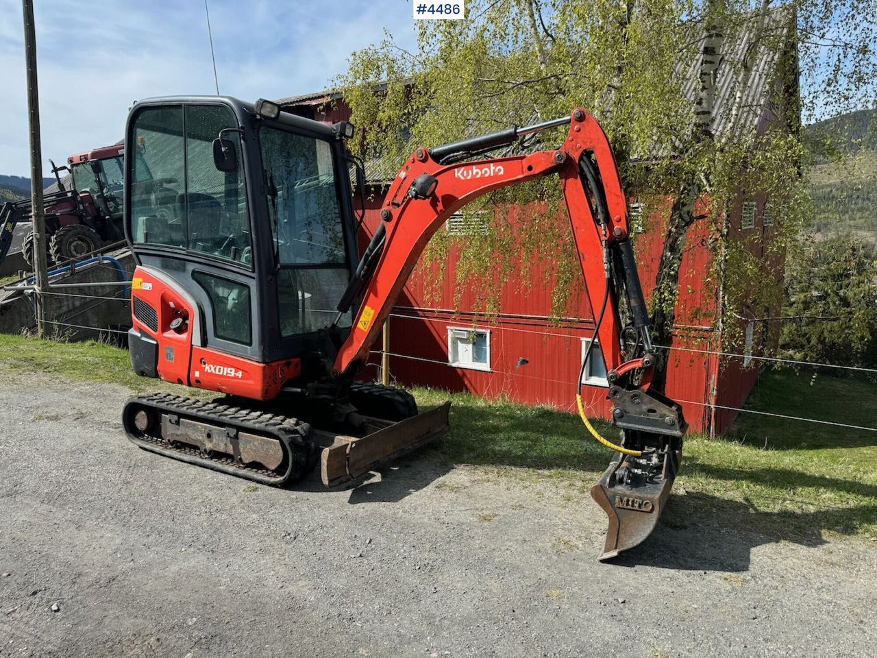 2014 Kubota KX019 Mini excavator with two buckets - Excavadora: foto 4 2014 Kubota KX019 Mini excavator with two buckets - Excavadora: foto 4