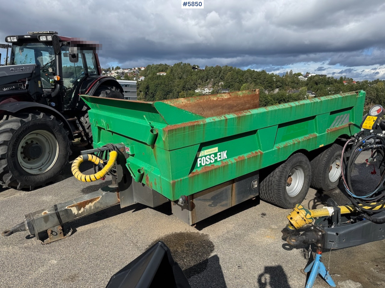 2015 Foss EIK 5.150 Dumper with 50 km/h. - Remolque volquete agrícola: foto 2 2015 Foss EIK 5.150 Dumper with 50 km/h. - Remolque volquete agrícola: foto 2