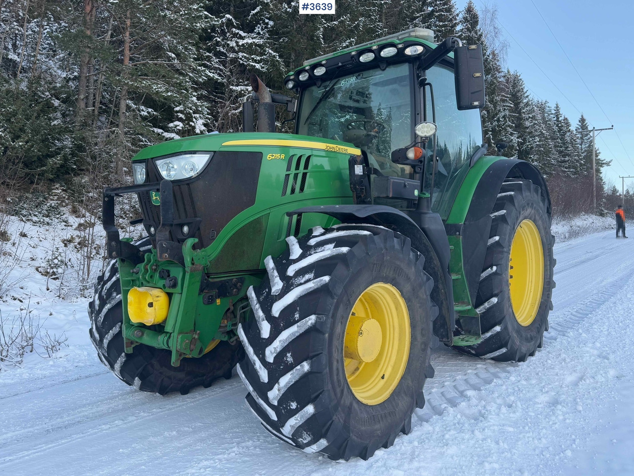 2015 John Deere 6215R Autopower - Tractor: foto 1 2015 John Deere 6215R Autopower - Tractor: foto 1