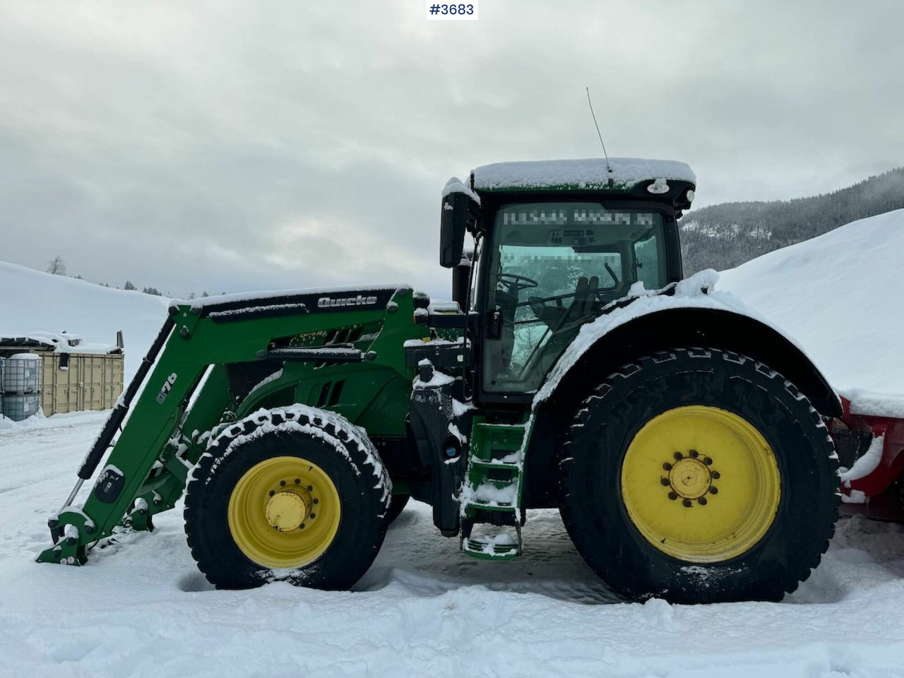 2016 John Deere 6175R 4x4 w/ front loader - Tractor: foto 3 2016 John Deere 6175R 4x4 w/ front loader - Tractor: foto 3