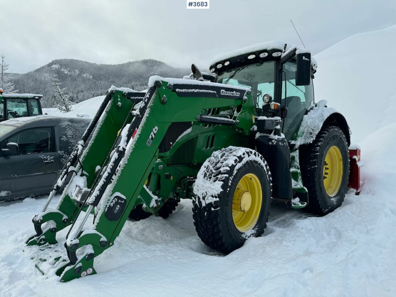 2016 John Deere 6175R 4x4 w/ front loader - Tractor: foto 5 2016 John Deere 6175R 4x4 w/ front loader - Tractor: foto 5