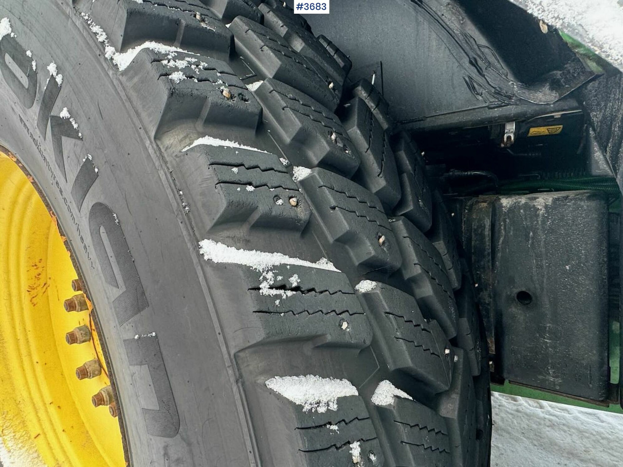 Tractor 2016 John Deere 6175R 4x4 w/ front loader: foto 15