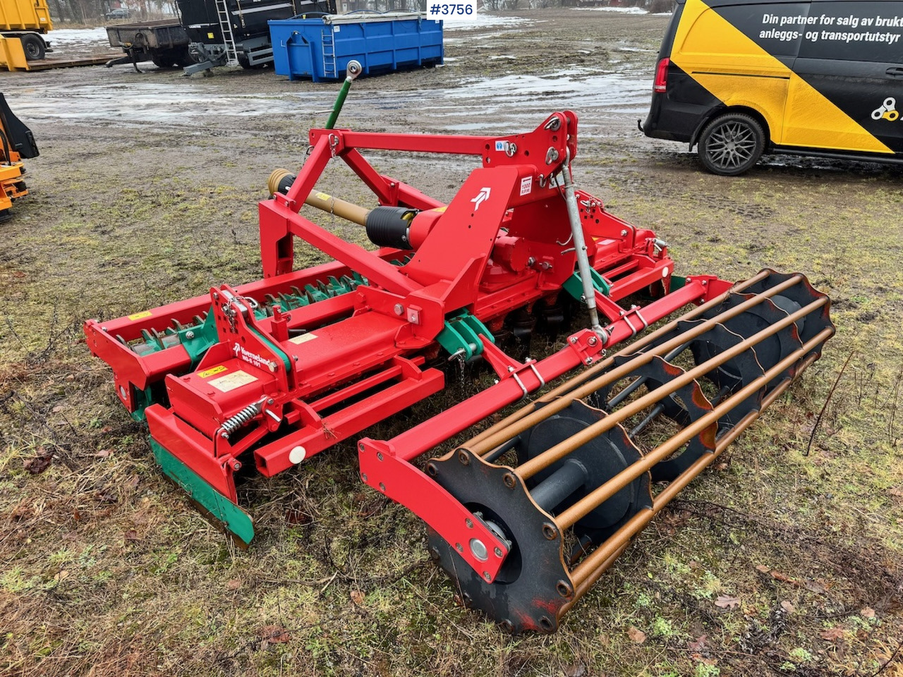 2016 Kverneland NG-S 101 rotary harrow w/ frontkit. - Equipo para trabajo del suelo: foto 1 2016 Kverneland NG-S 101 rotary harrow w/ frontkit. - Equipo para trabajo del suelo: foto 1