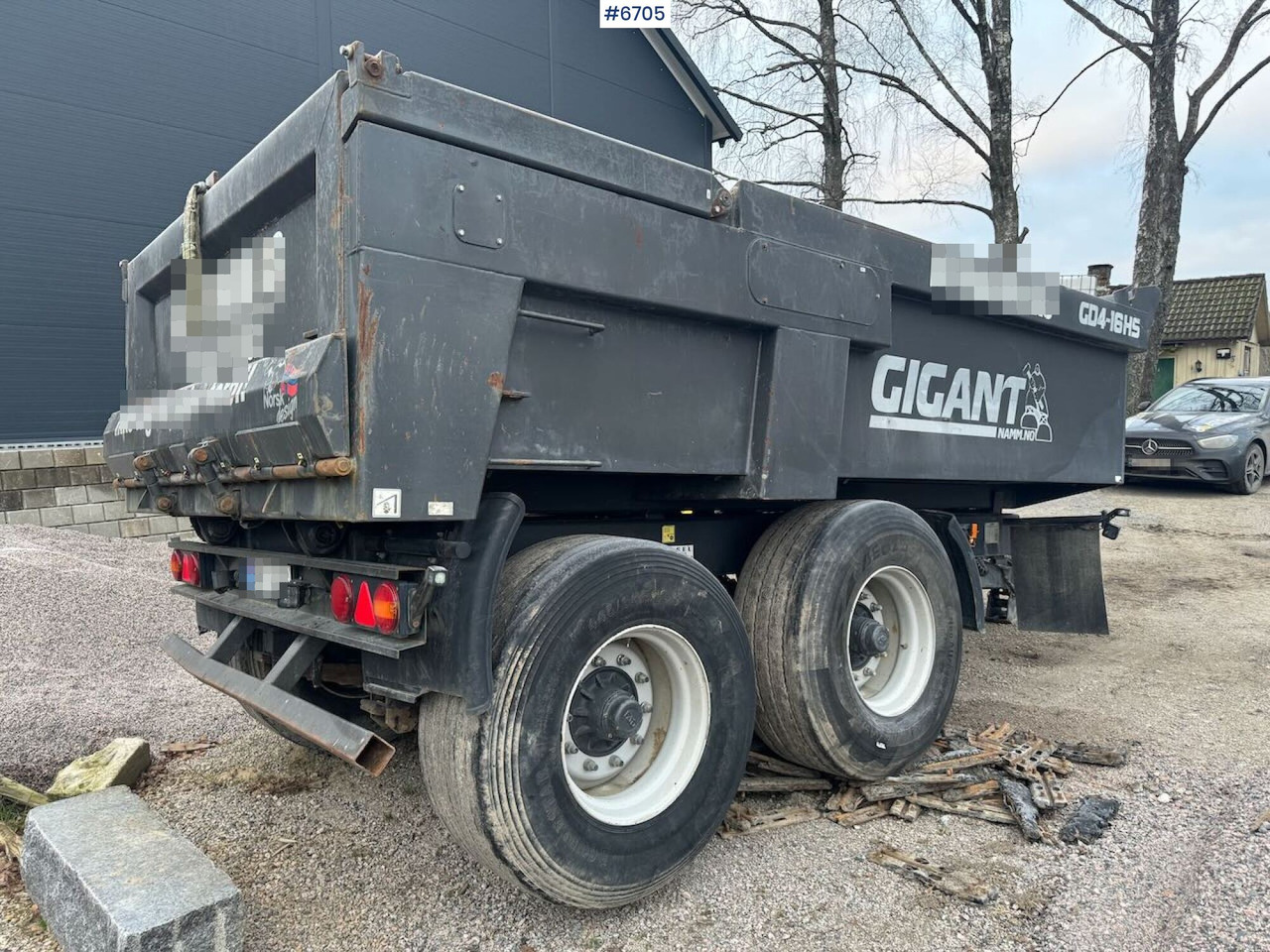 2017 Gigant GD4-16HS Dump Trailer - Remolque volquete agrícola: foto 4 2017 Gigant GD4-16HS Dump Trailer - Remolque volquete agrícola: foto 4