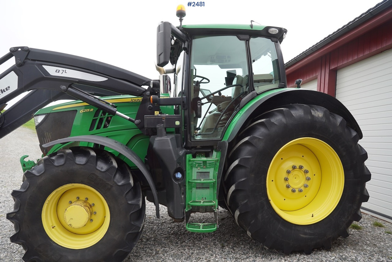 2017 John Deere 6215R w/Quicke loader and front hydraulics - Tractor: foto 5 2017 John Deere 6215R w/Quicke loader and front hydraulics - Tractor: foto 5
