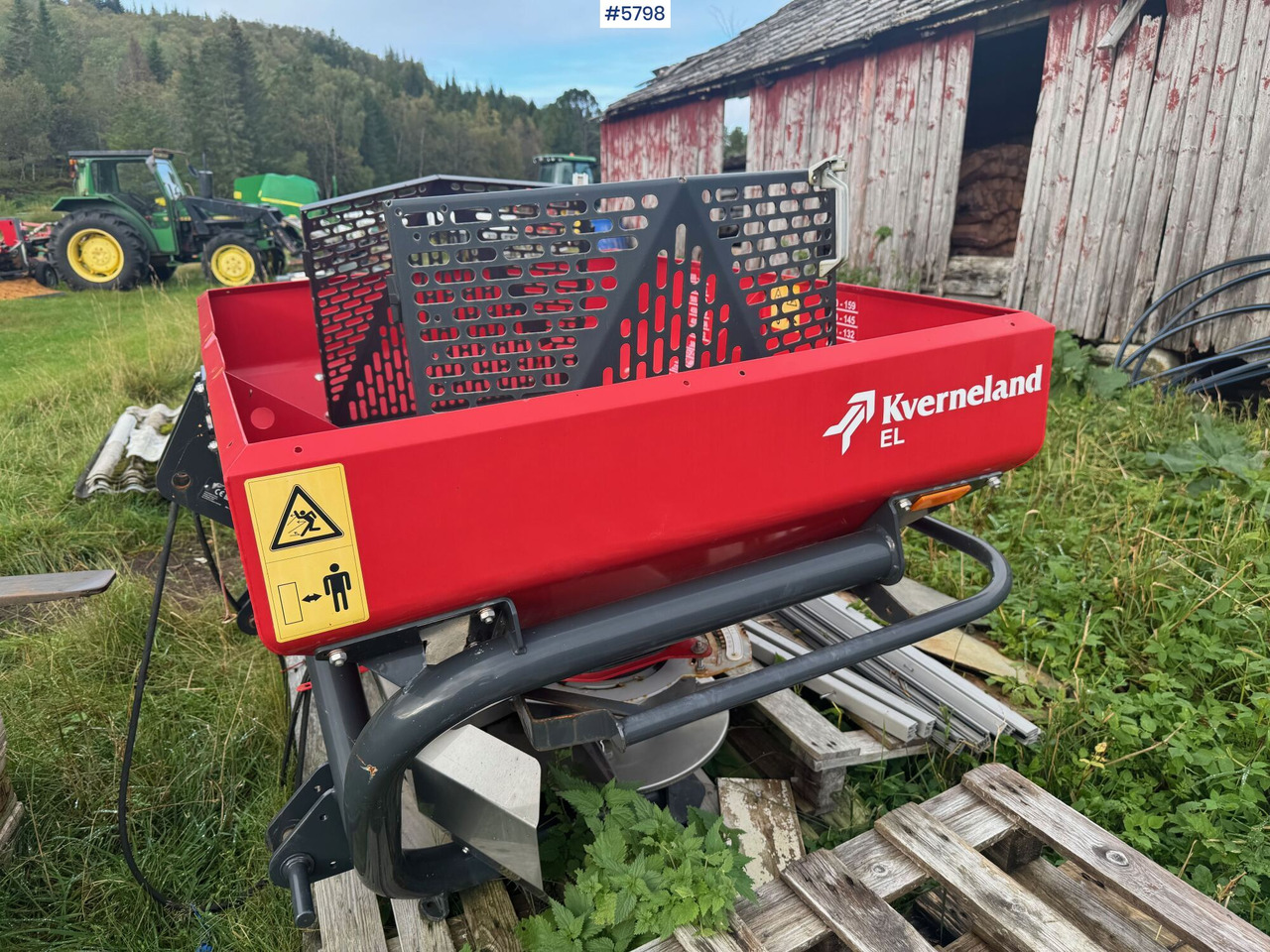 2018 Kverneland Manure spreader. Repair project - Esparcidor de fertilizantes: foto 3 2018 Kverneland Manure spreader. Repair project - Esparcidor de fertilizantes: foto 3