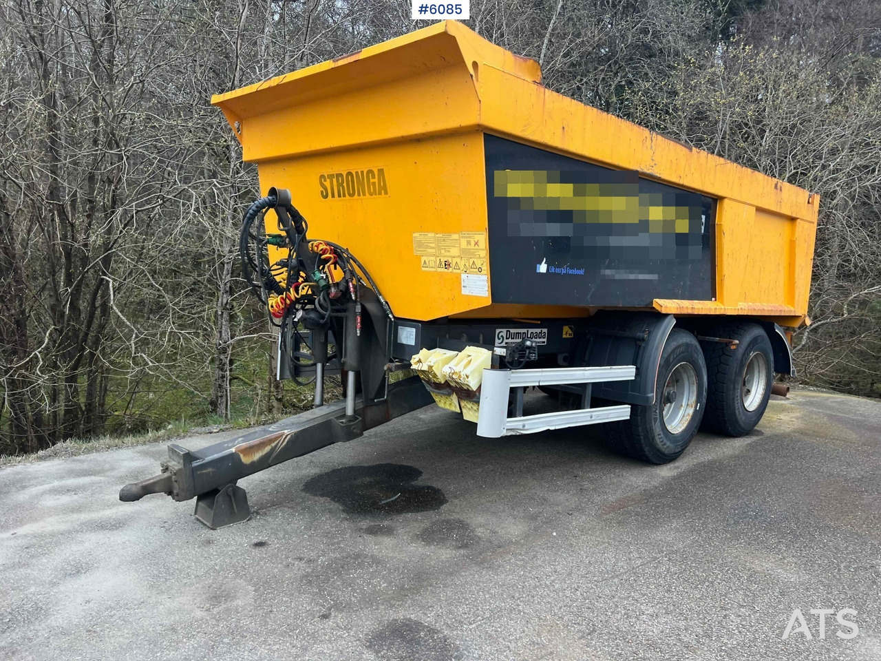 2019 2 axle Stronga DL1200 Dumper trailer - Remolque volquete agrícola: foto 2 2019 2 axle Stronga DL1200 Dumper trailer - Remolque volquete agrícola: foto 2