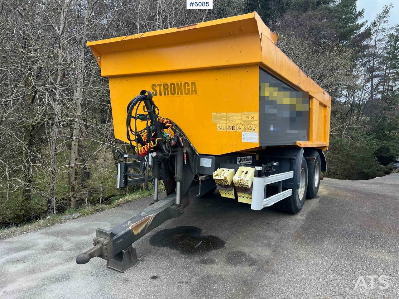 2019 2 axle Stronga DL1200 Dumper trailer - Remolque volquete agrícola: foto 4 2019 2 axle Stronga DL1200 Dumper trailer - Remolque volquete agrícola: foto 4