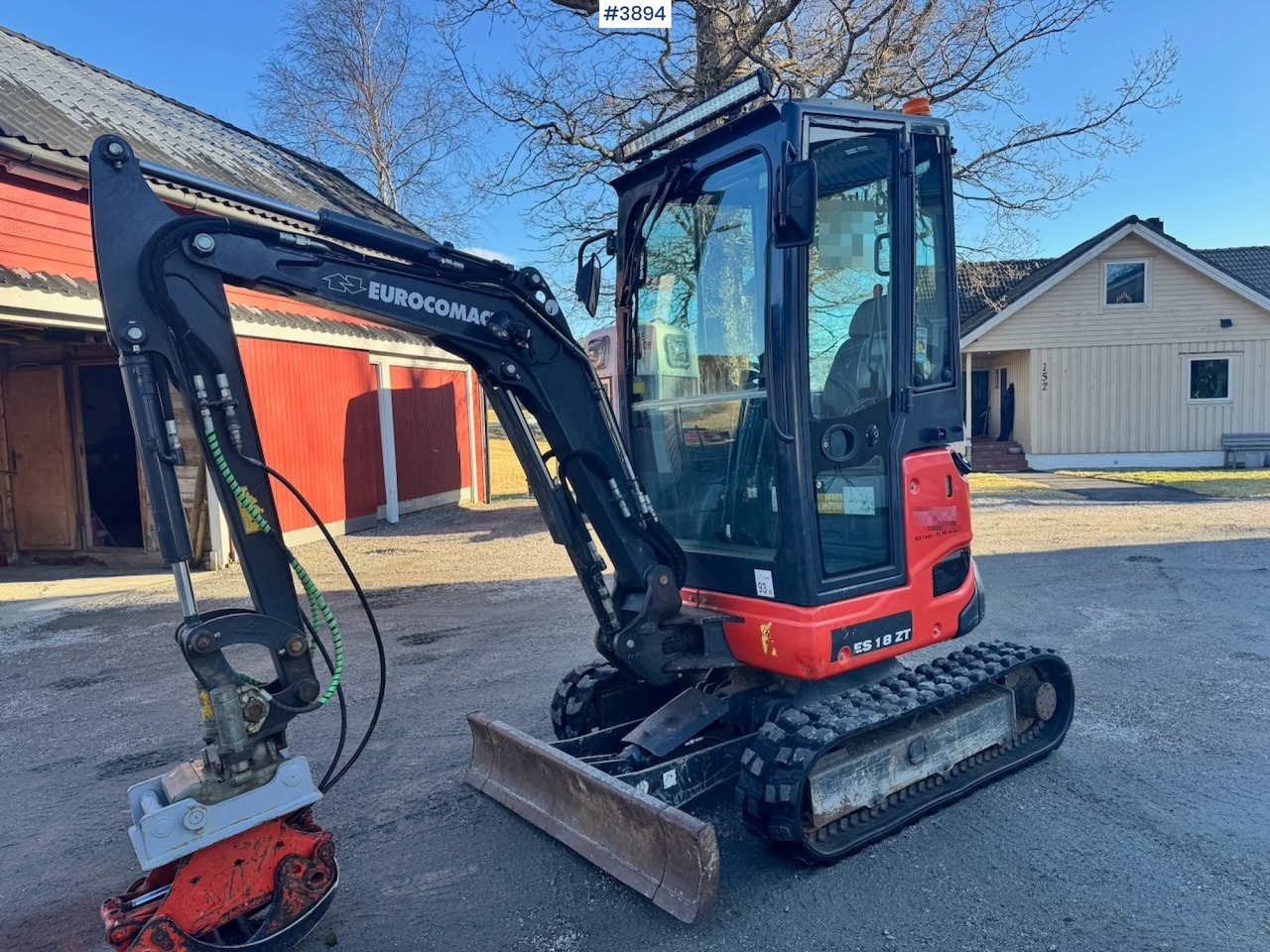 Excavadora 2020 Euromach ES18ZT Minigraver w/ 3 Excavator bucket: foto 9