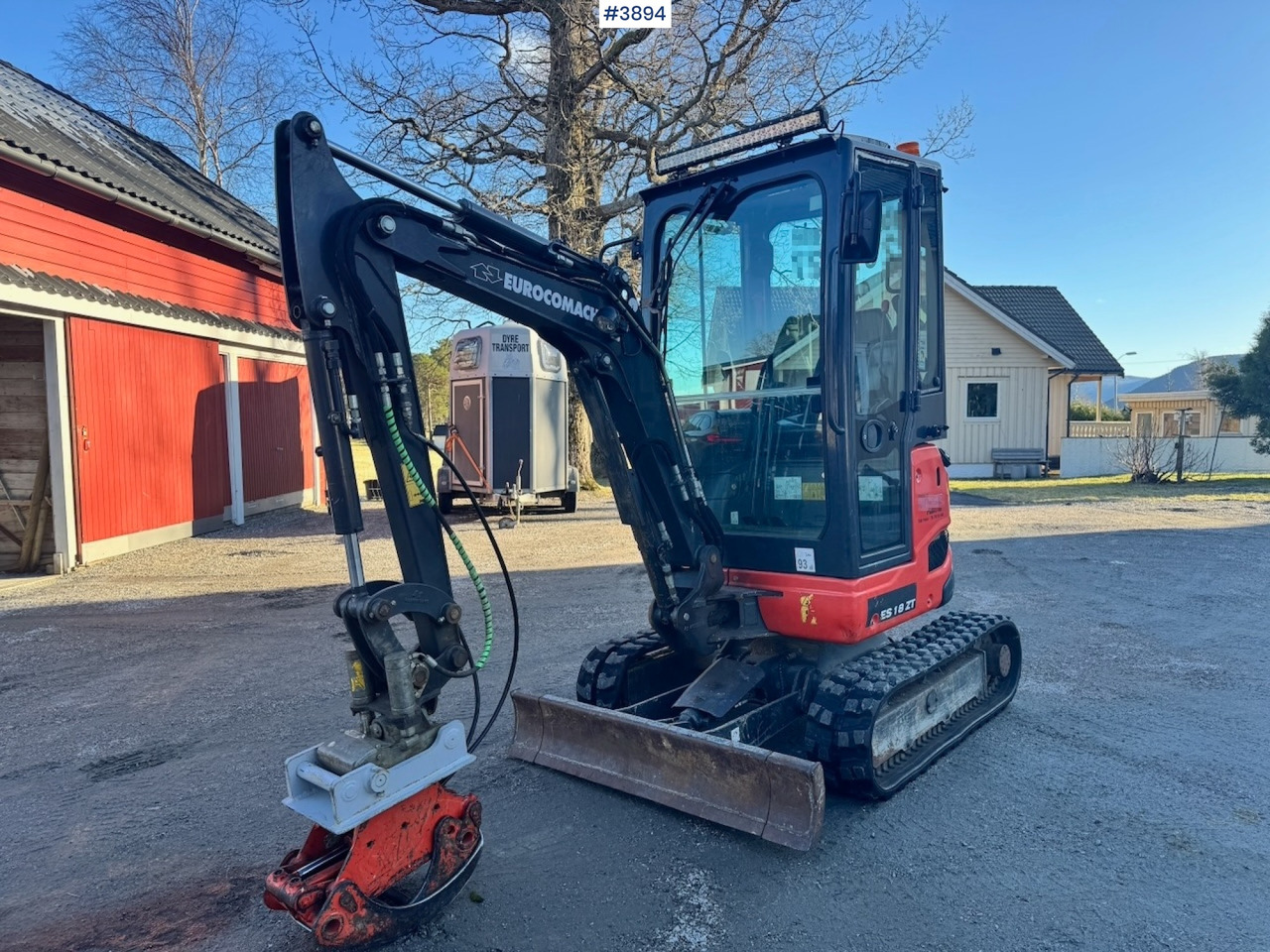 Excavadora 2020 Euromach ES18ZT Minigraver w/ 3 Excavator bucket: foto 8