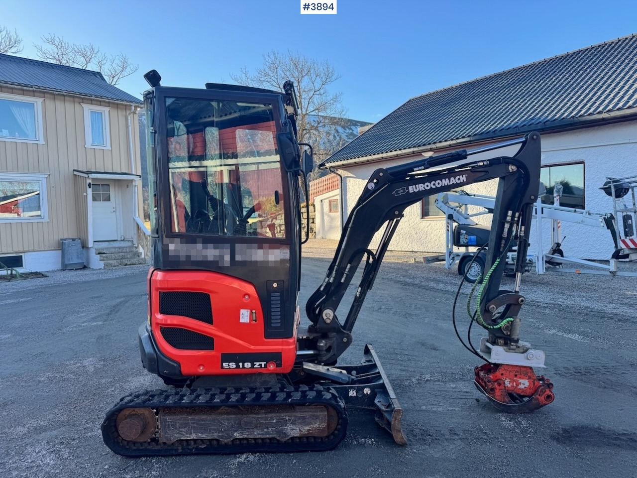 Excavadora 2020 Euromach ES18ZT Minigraver w/ 3 Excavator bucket: foto 6