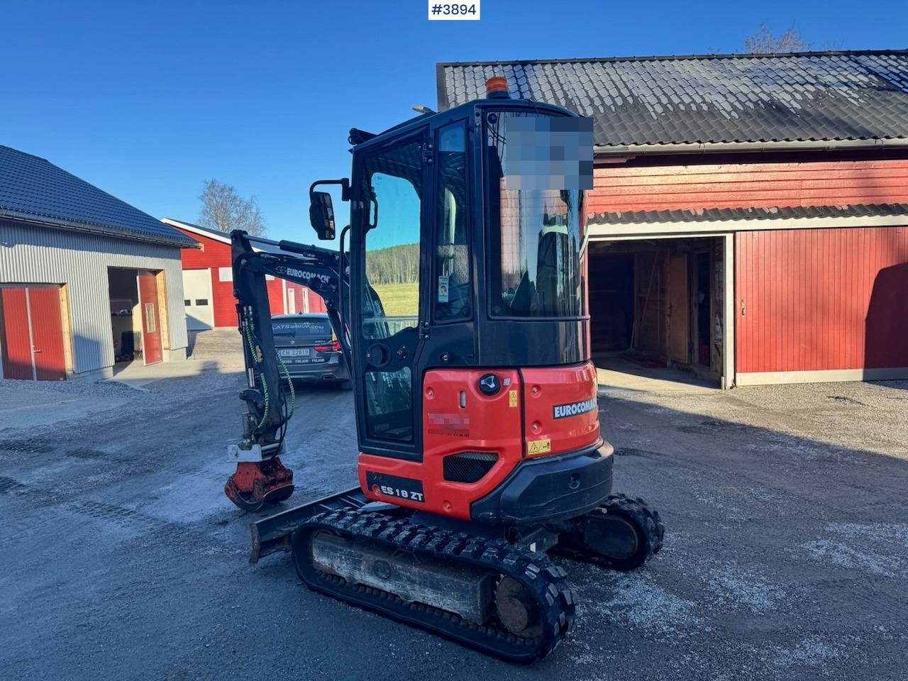 2020 Euromach ES18ZT Minigraver w/ 3 Excavator bucket - Excavadora: foto 3 2020 Euromach ES18ZT Minigraver w/ 3 Excavator bucket - Excavadora: foto 3