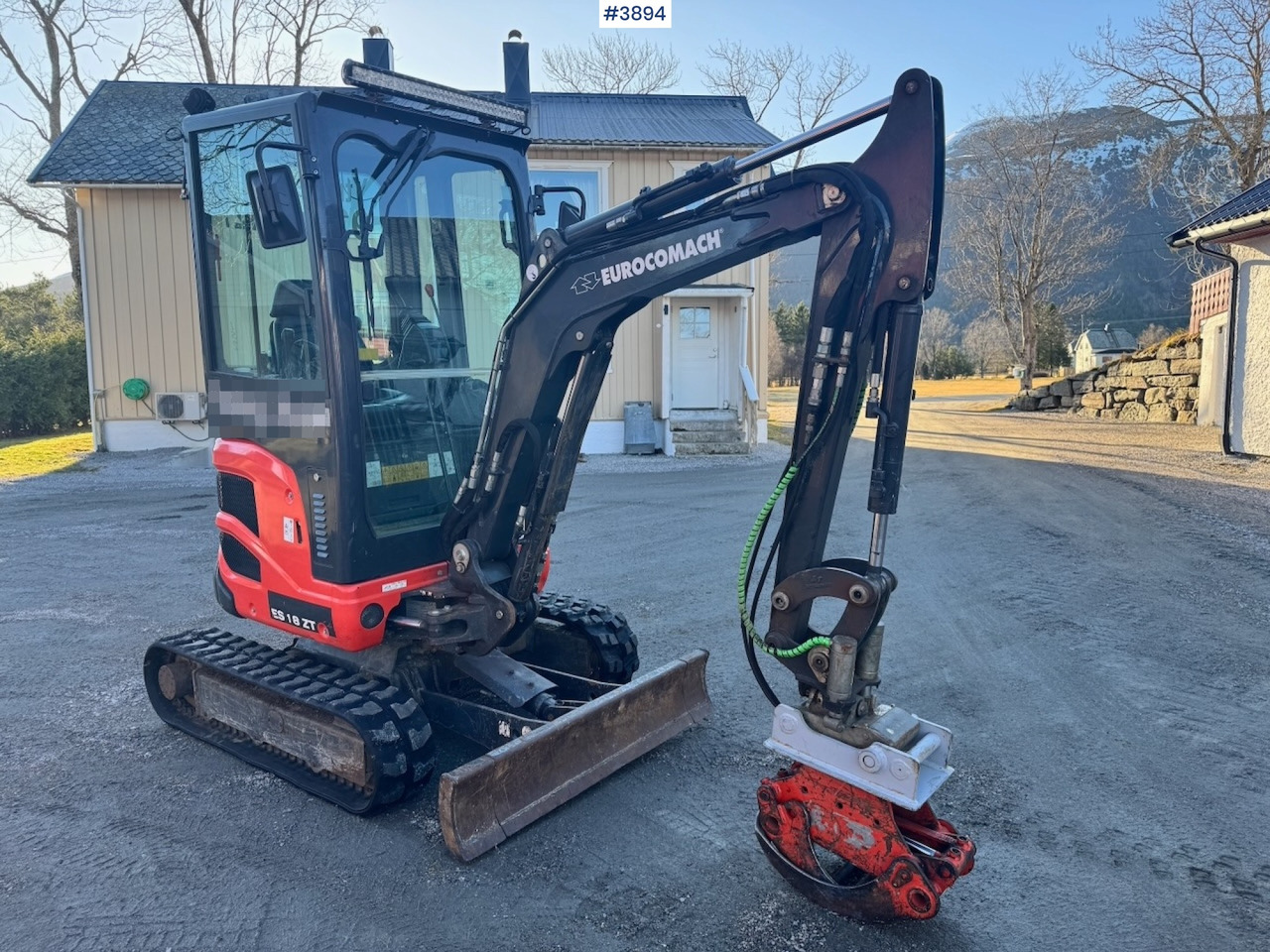 Excavadora 2020 Euromach ES18ZT Minigraver w/ 3 Excavator bucket: foto 7