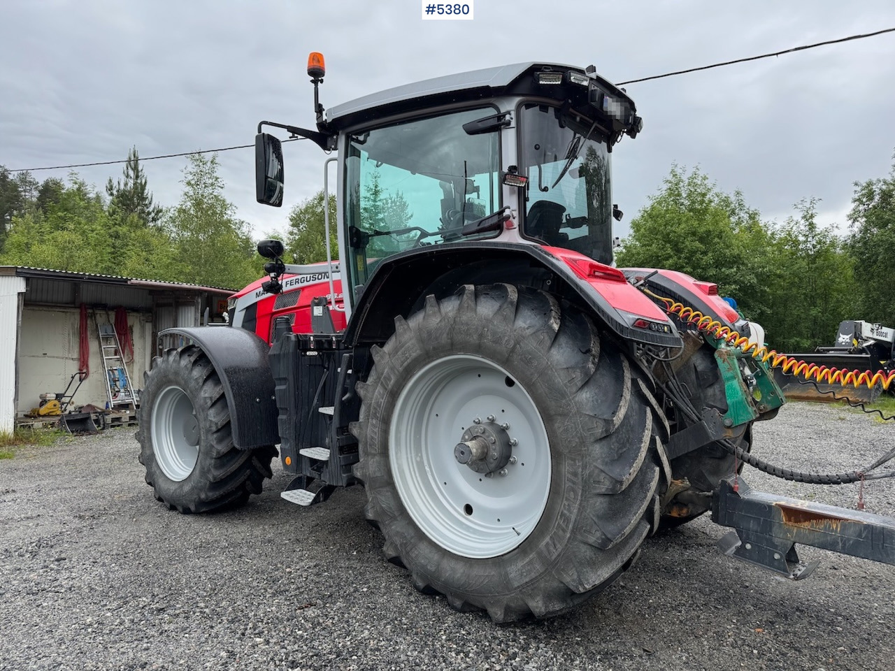 Tractor 2021 Massey Ferguson 8S.265 w/ front hydraulics and front PTO.: foto 10