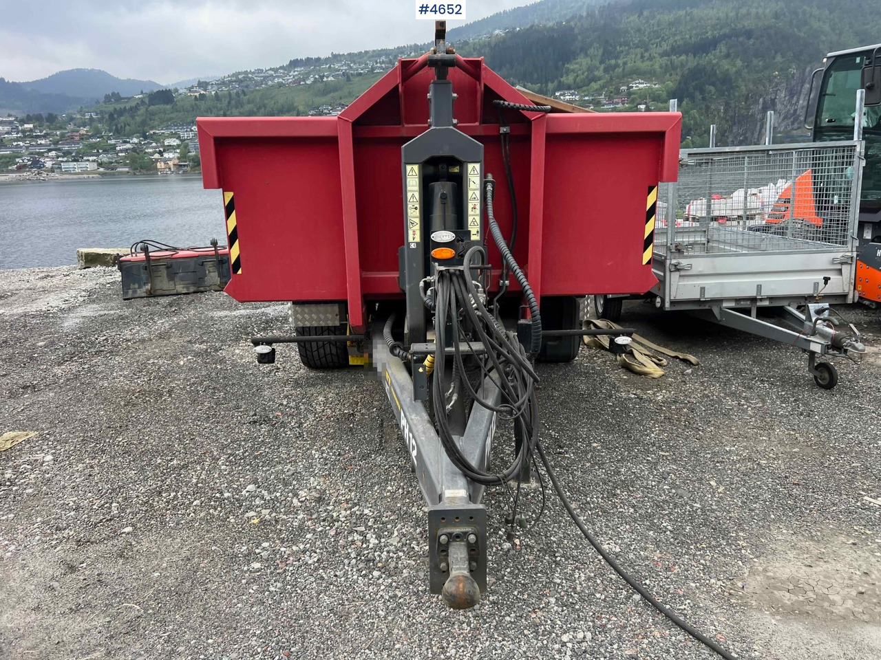 Leasing de  2022 Metaltech PH-12 hook trailer for tractor w/ 2 hook boxes 2022 Metaltech PH-12 hook trailer for tractor w/ 2 hook boxes: foto 7