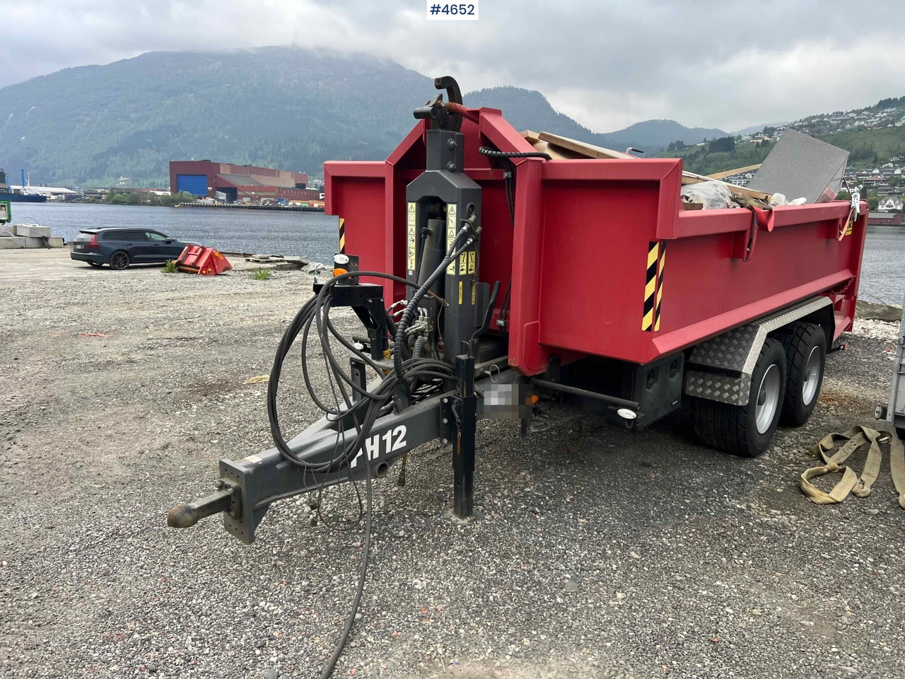 2022 Metaltech PH-12 hook trailer for tractor w/ 2 hook boxes - Remolque volquete agrícola: foto 3 2022 Metaltech PH-12 hook trailer for tractor w/ 2 hook boxes - Remolque volquete agrícola: foto 3
