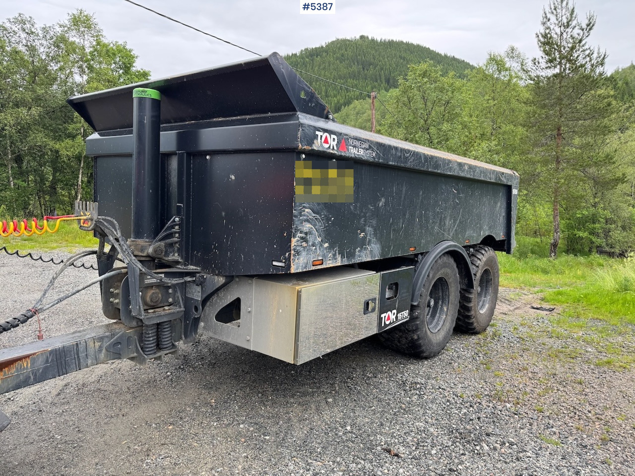 2023 TOR T15T50 Dump trailer. - Remolque volquete agrícola: foto 1 2023 TOR T15T50 Dump trailer. - Remolque volquete agrícola: foto 1