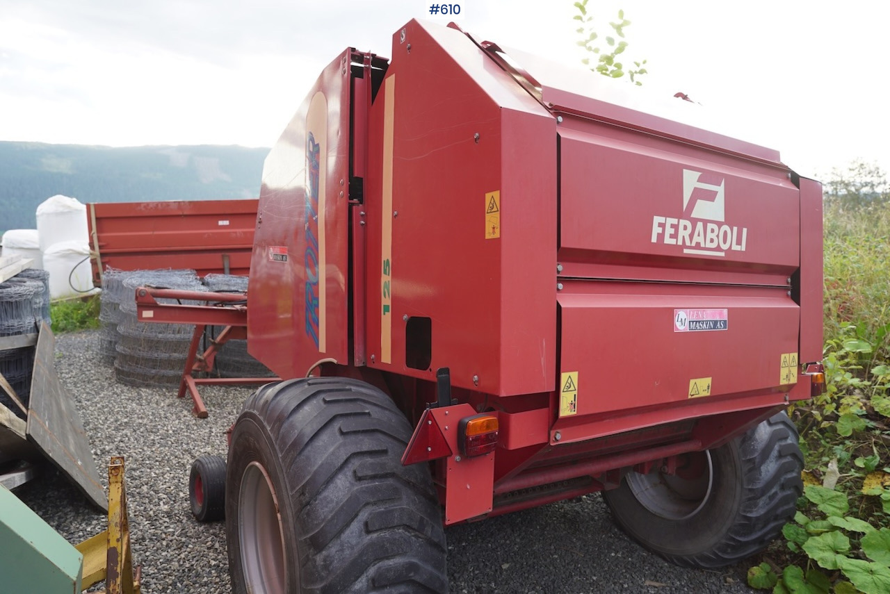 Feraboli Trotter 125 round baler - Maquinaria de henificación: foto 5 Feraboli Trotter 125 round baler - Maquinaria de henificación: foto 5