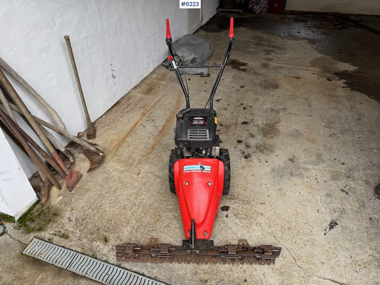 Garden Fox two-wheel mower - Maquinaria de henificación: foto 2 Garden Fox two-wheel mower - Maquinaria de henificación: foto 2