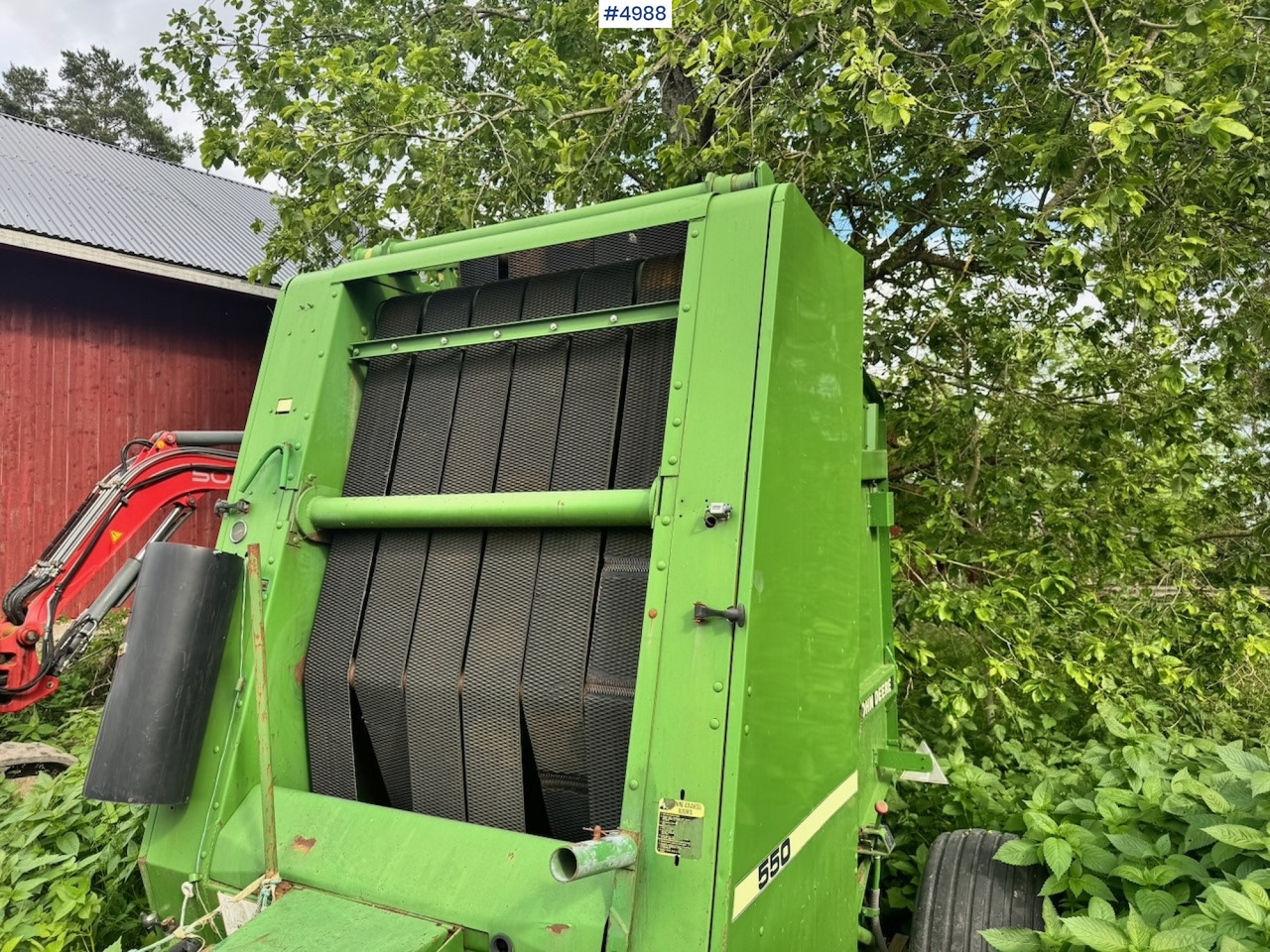 John Deere 550 Round baler with control box - Maquinaria de henificación: foto 3 John Deere 550 Round baler with control box - Maquinaria de henificación: foto 3