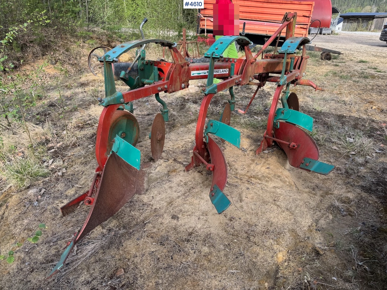 Kverneland Mod A 3-furrow plough - Equipo para trabajo del suelo: foto 4 Kverneland Mod A 3-furrow plough - Equipo para trabajo del suelo: foto 4