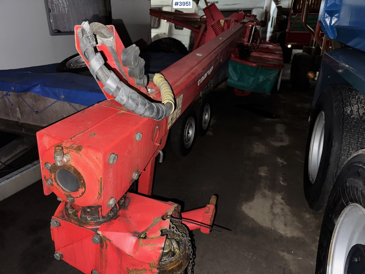 Maquinaria de henificación Kverneland Taarup 4040 C Mowing machine w/undercarriage: foto 13