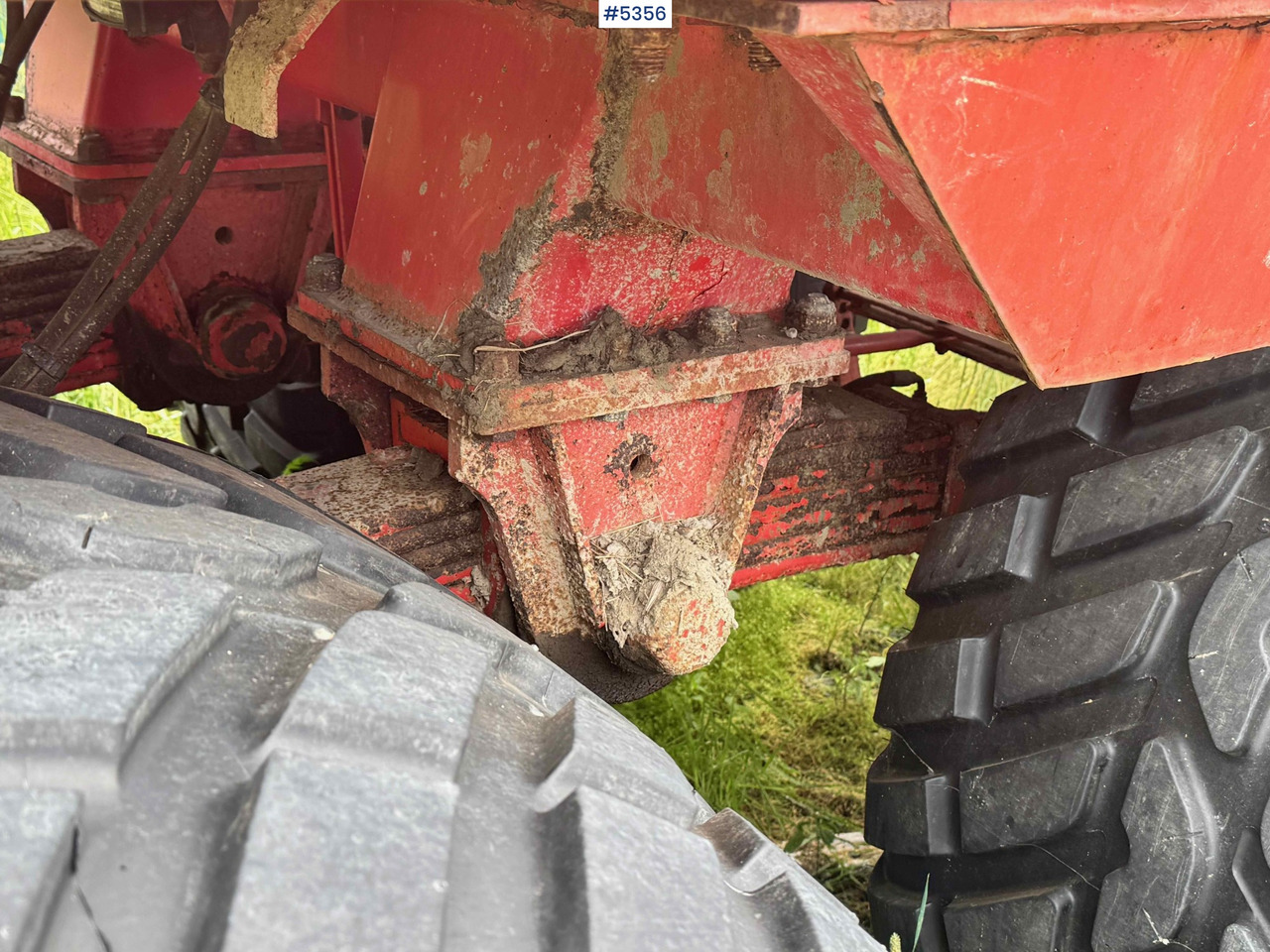 Maquinaria de henificación Kverneland Tårup 480 grass trailer w/ trimmer!: foto 13